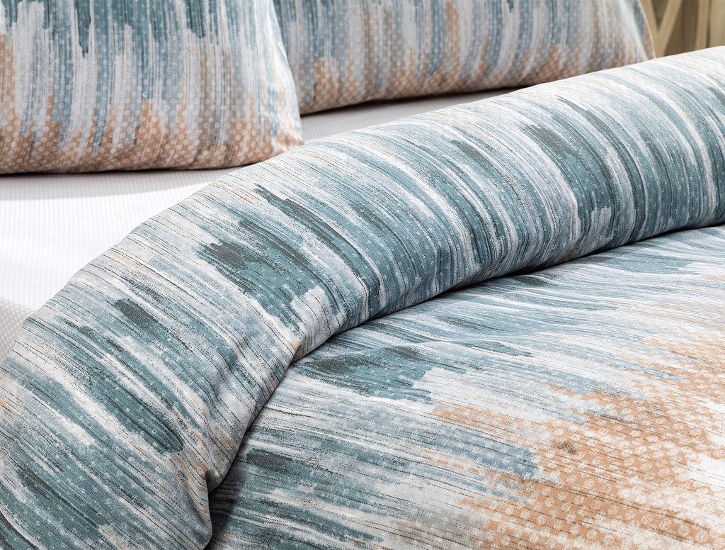 Buiron Double Size Duvet Cover Set - Ranforce Patterned - Madame Coco JO