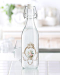 Rosa Glass Water Bottle-1lt - Madame Coco JO