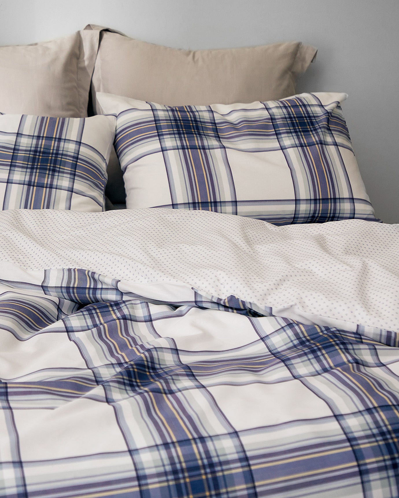 Lacene Kıng Sıze Duvet Cover Set - Ranforce Patterned - Madame Coco JO