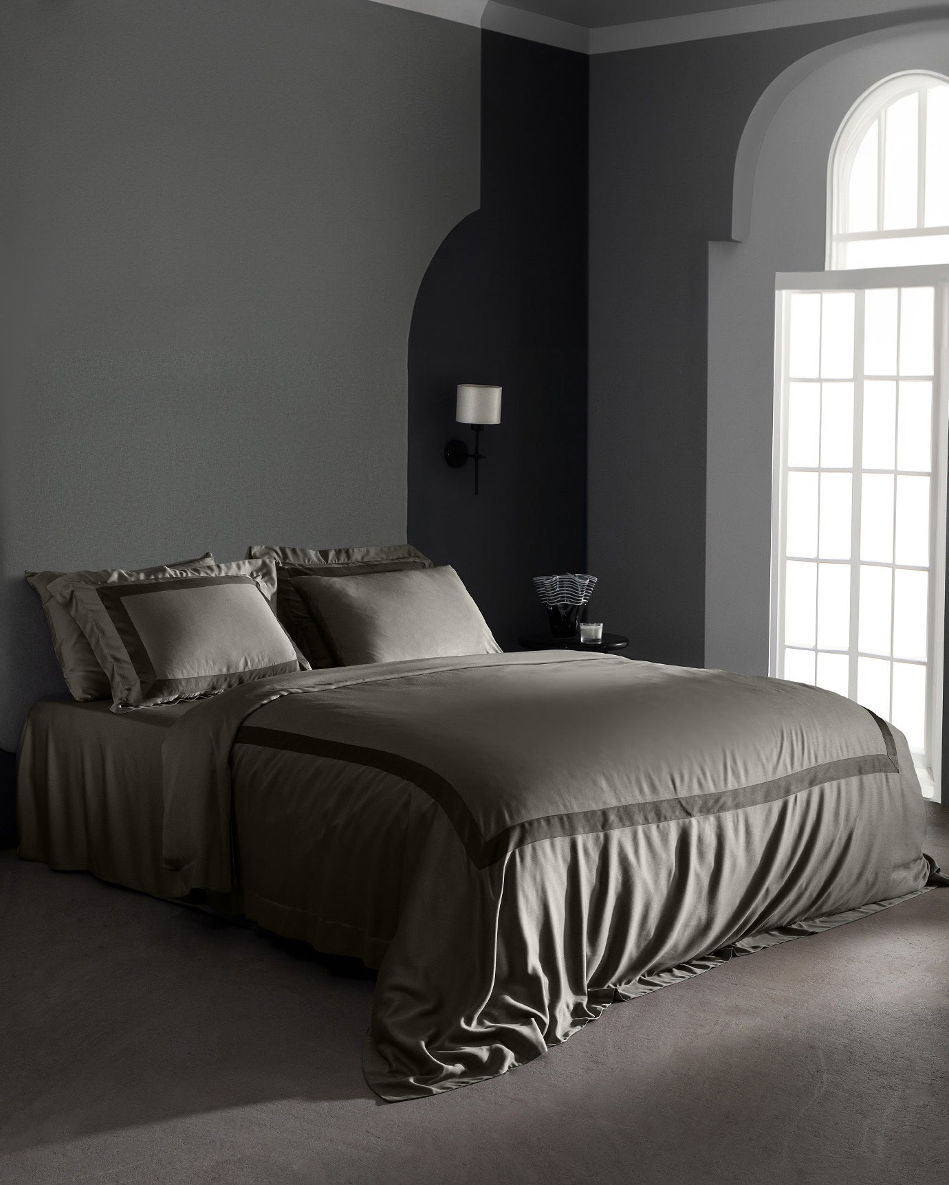 Samoa King Size Bamboo Satin Duvet Cover Set - Madame Coco JO