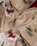 Charlen Family Size Flannel Duvet Cover Set - Madame Coco JO