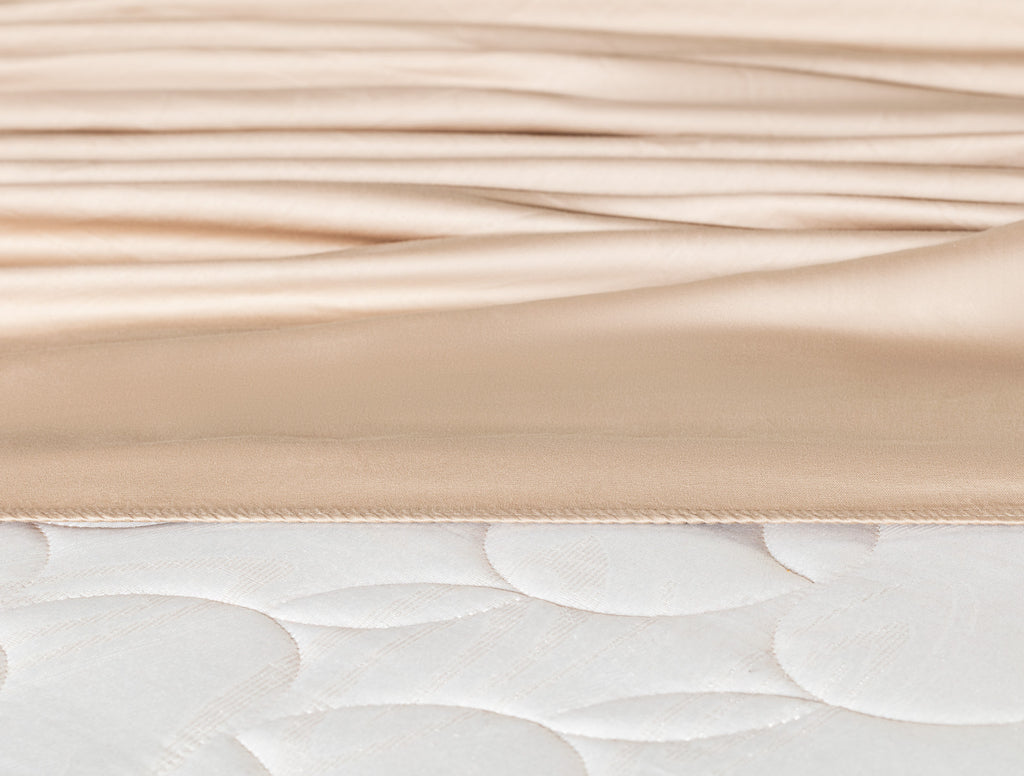 Ciel Satin Fitted Sheet - Madame Coco JO