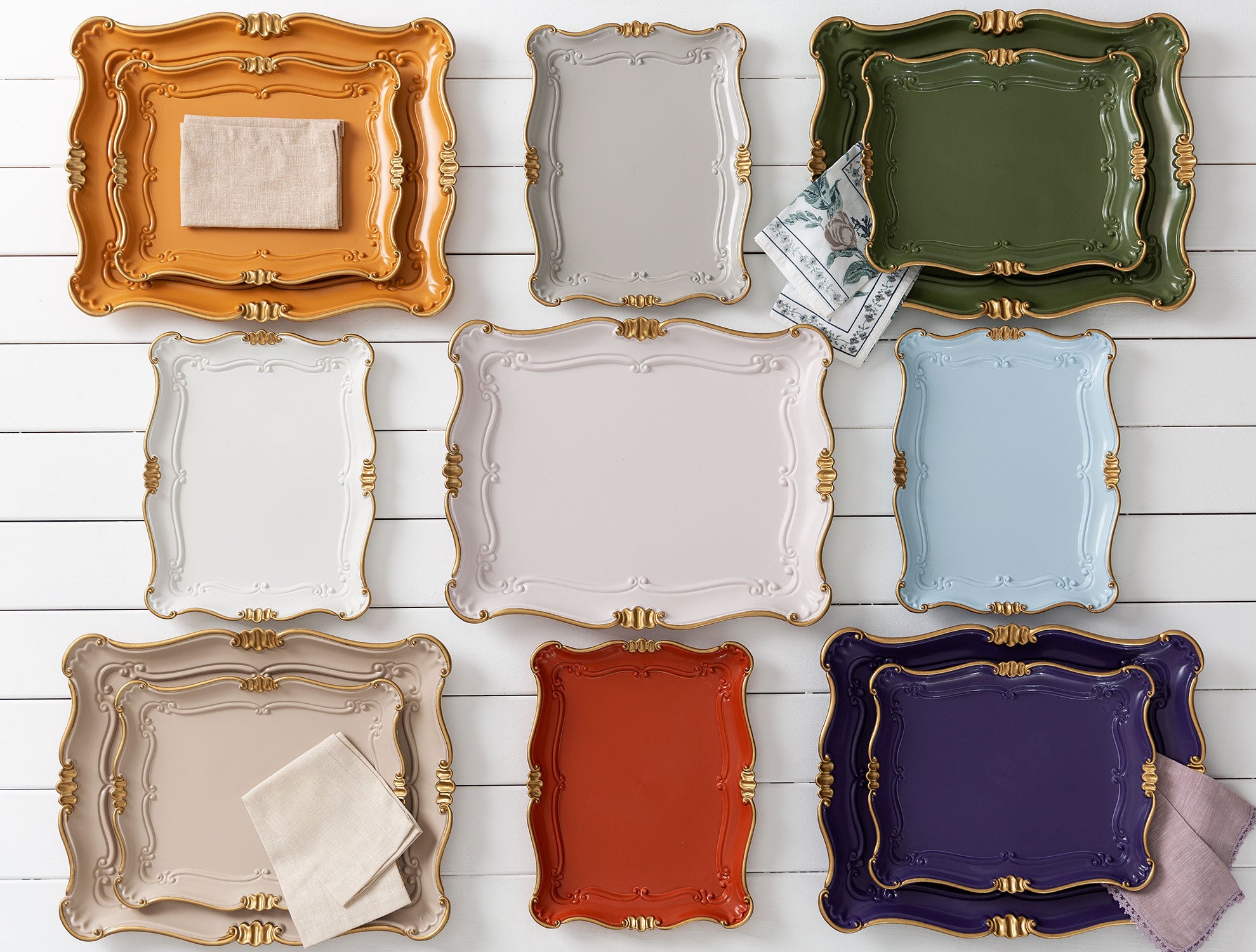 Camelote Small Leafed Tray - Madame Coco JO
