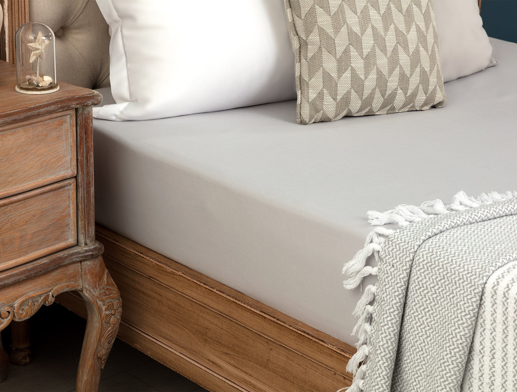 Dorothy Double Size Ranforce Flat Sheet - Madame Coco JO