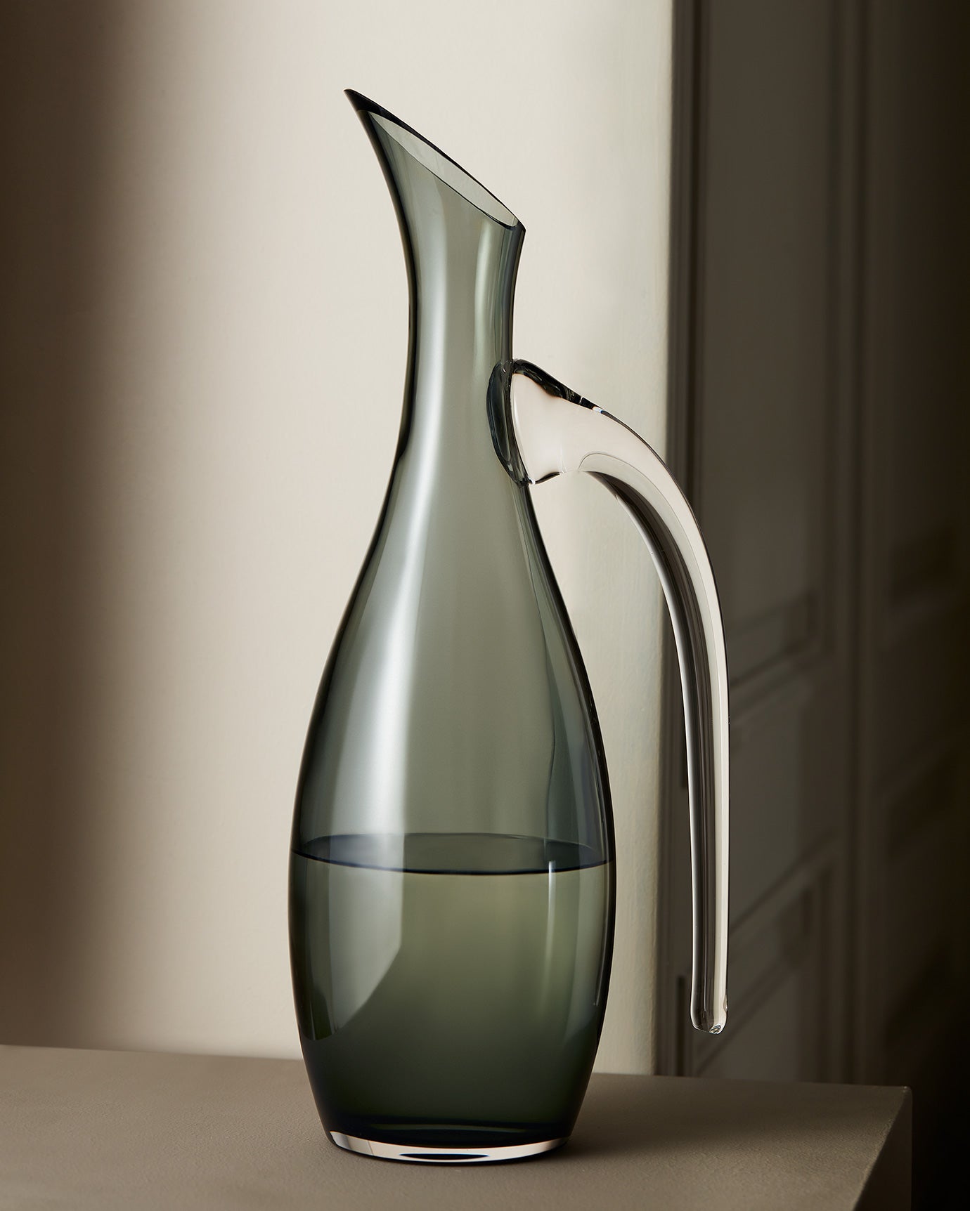Trouville Handmade Glass Carafe With Handle - Madame Coco JO