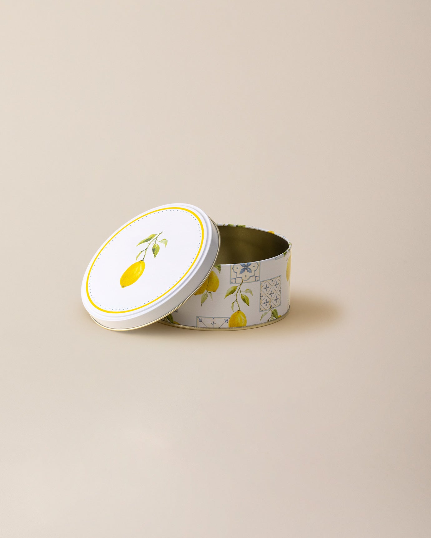 Monde Round Metal Box Small - Madame Coco JO