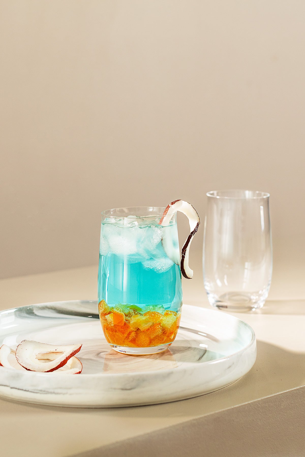 Lucinda 4-piece Crystal Beverage Glass Set - 380ml - Madame Coco JO