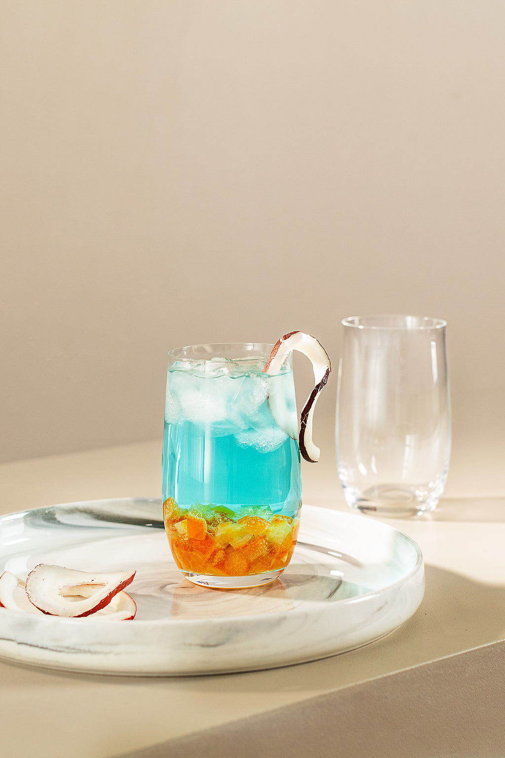 Lucinda 4-piece Crystal Beverage Glass Set - 380ml - Madame Coco JO