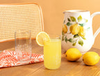 Musette-white Leaves4-piece Beverage Glass Set - Madame Coco JO