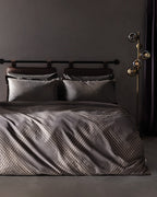 Alcon King Size  Luxury Satin Duvet Cover Set - Madame Coco JO