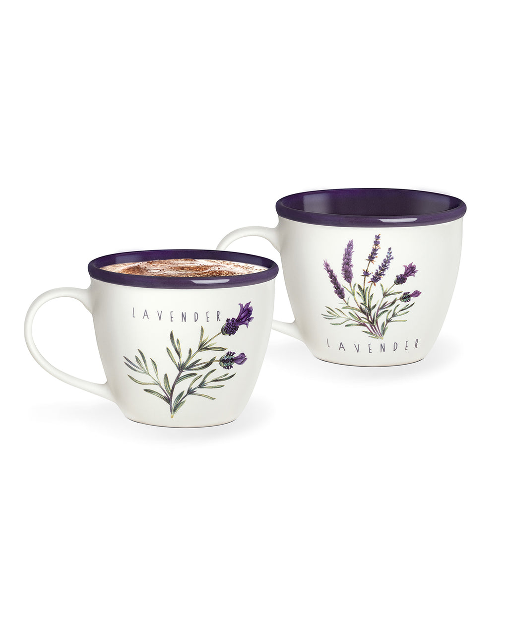 Lavender Jardin 2 Pcs Mug Set - Madame Coco JO