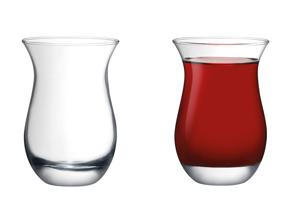 Clarette 6-piece Tea Glass Set - 168ml - Madame Coco JO
