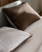 Avent King Size Printed Satin Duvet Cover Set - Madame Coco JO