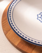 Rêve Bleu Esperer Service Plate 25 Cm - Madame Coco JO