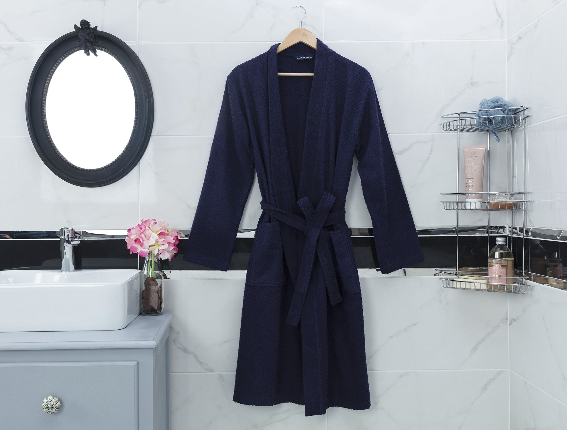 Nicola Kimono Bathrobe L-xl - Madame Coco JO