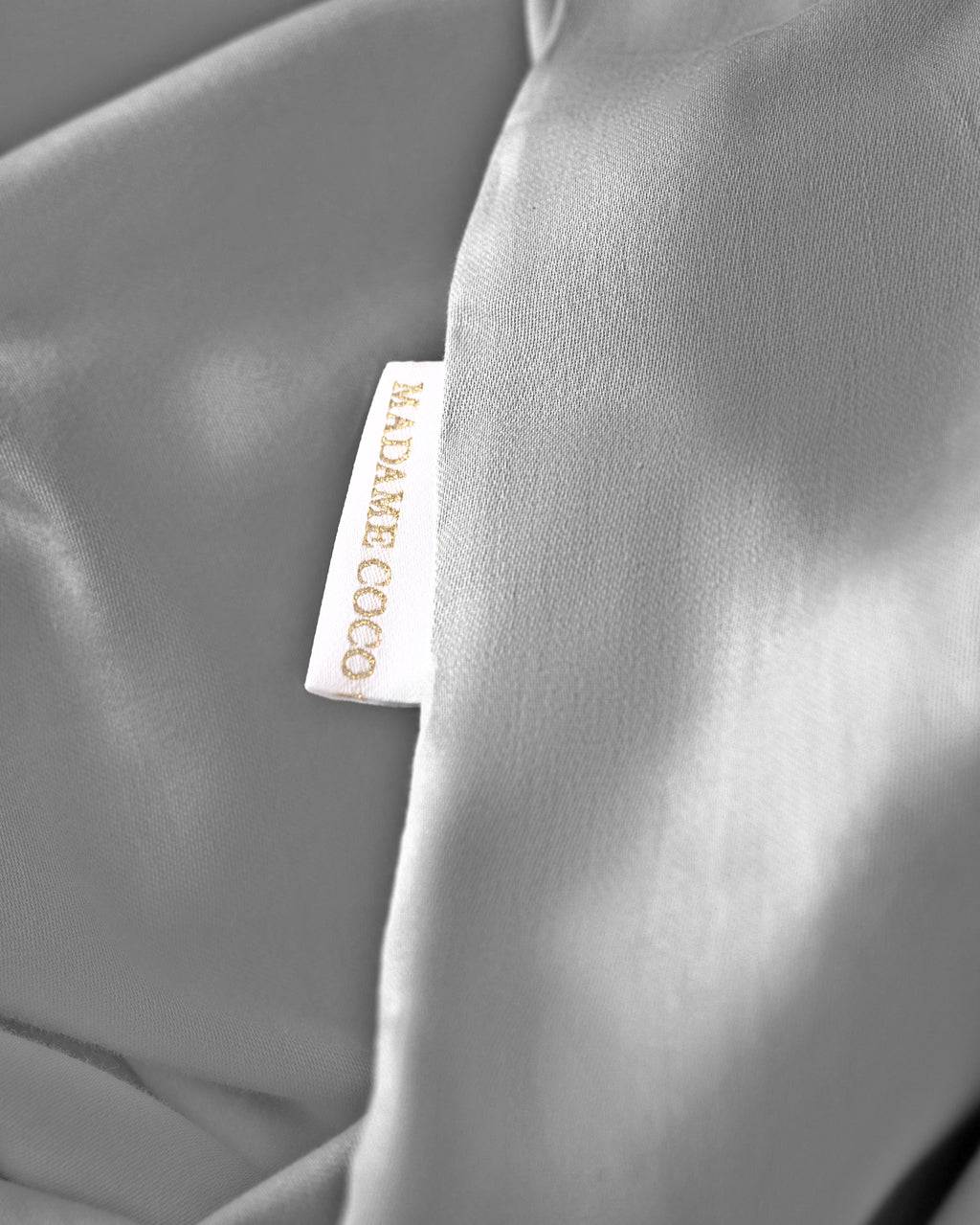 Ciel King Size Satin Duvet Cover - Madame Coco JO