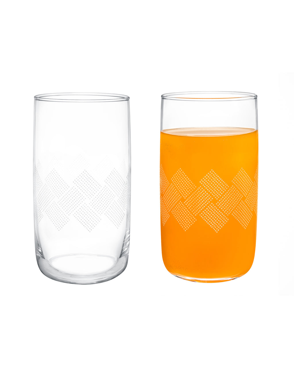 Musette-white Rugs 4-piece Beverage Glass Set - Madame Coco JO