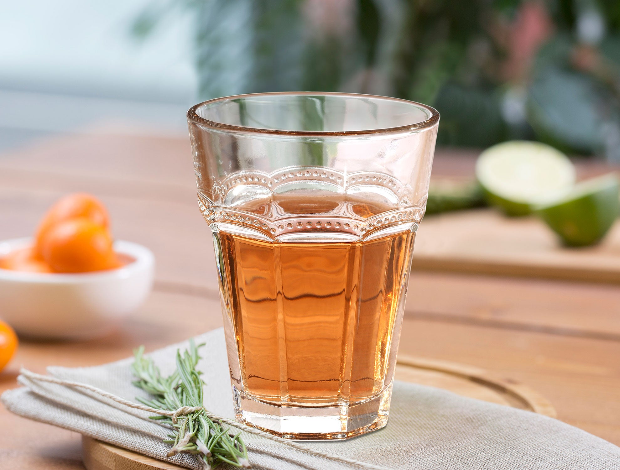 Perline 4-piece Beverage Glass Set - Madame Coco JO