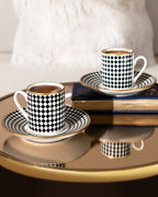 Evorde Bella 4-piece Coffee Cup Set - Madame Coco JO
