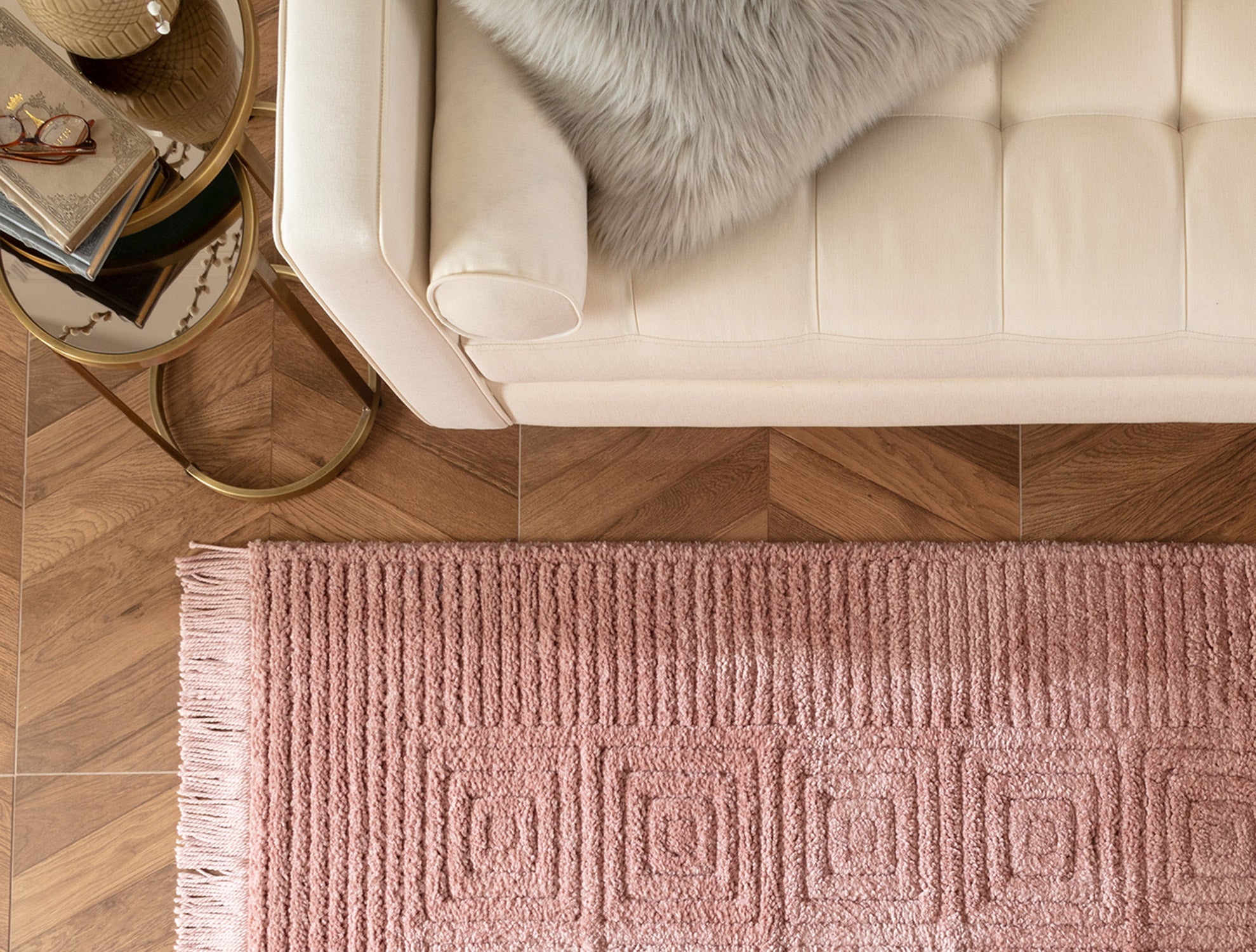 Laura Fringe Carpet - Madame Coco JO