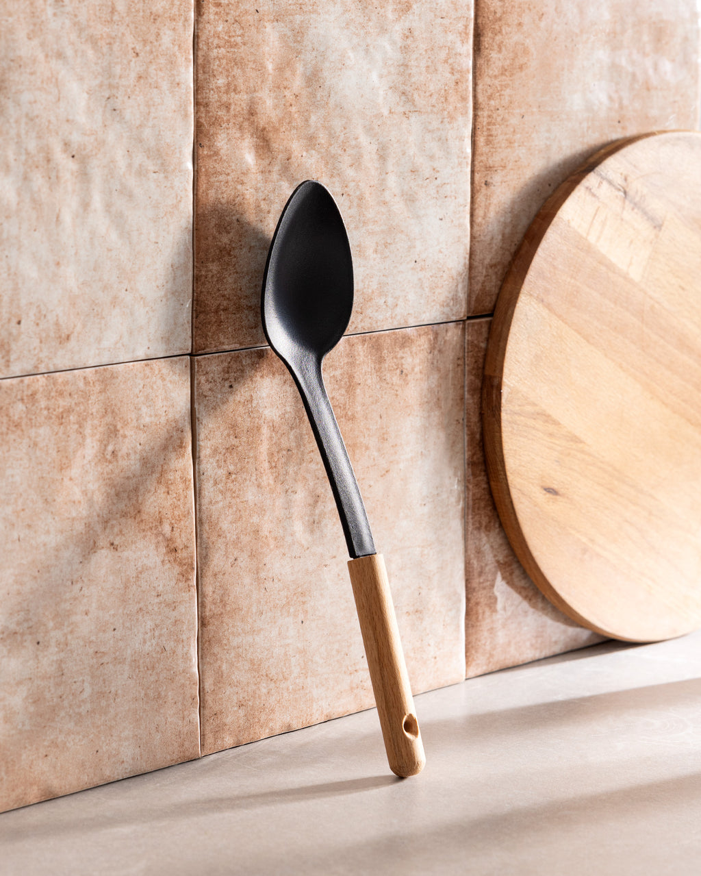 Service Spoon With Wooden Handle - Madame Coco JO