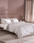 Aulne Double Sıze Embroıdery Duvet Cover Set - Madame Coco JO
