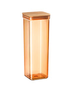 Storage Box With Wooden Lid 2100ml 2pcs - Madame Coco JO