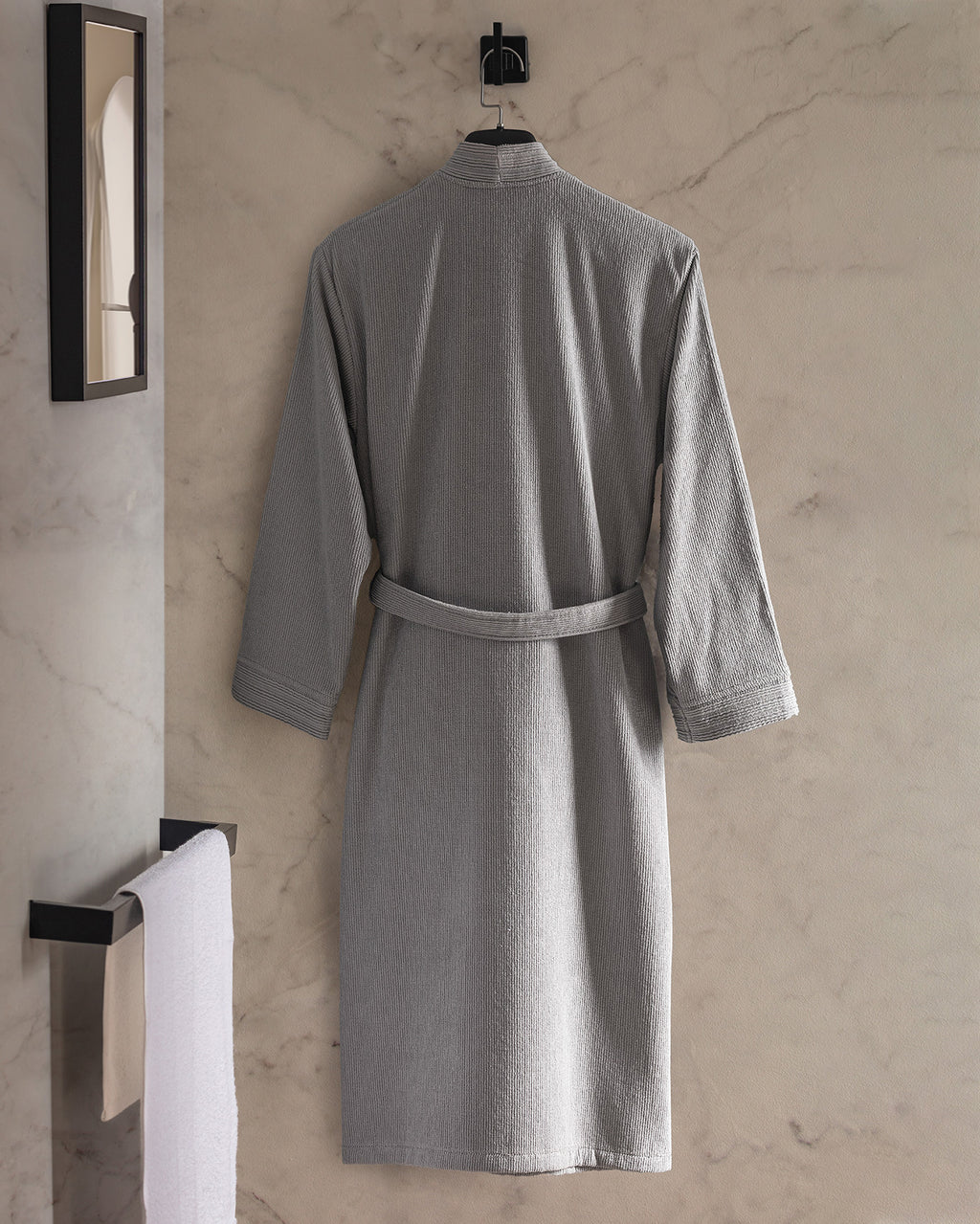 Stripe Kimono Unisex Bornoz - Madame Coco JO