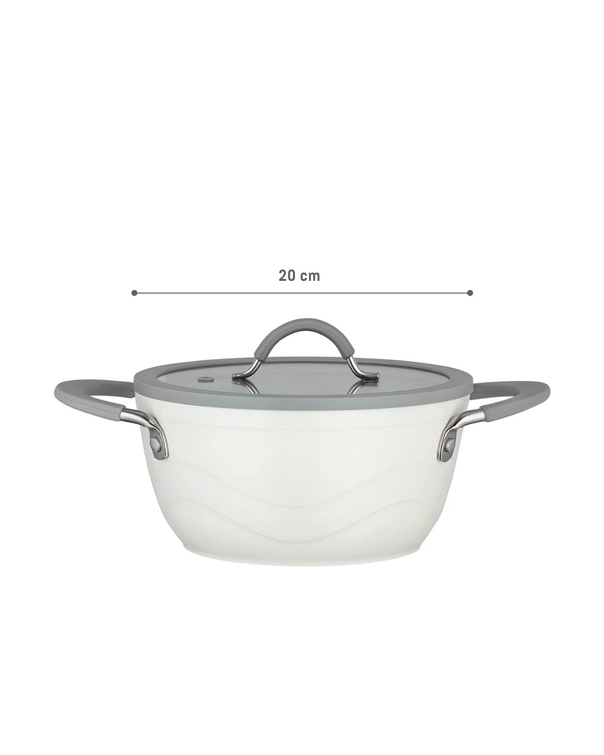 Albus 20 Cm Deep Pot - Madame Coco JO