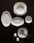 Perle 28 Piece Dinner Set - Madame Coco JO