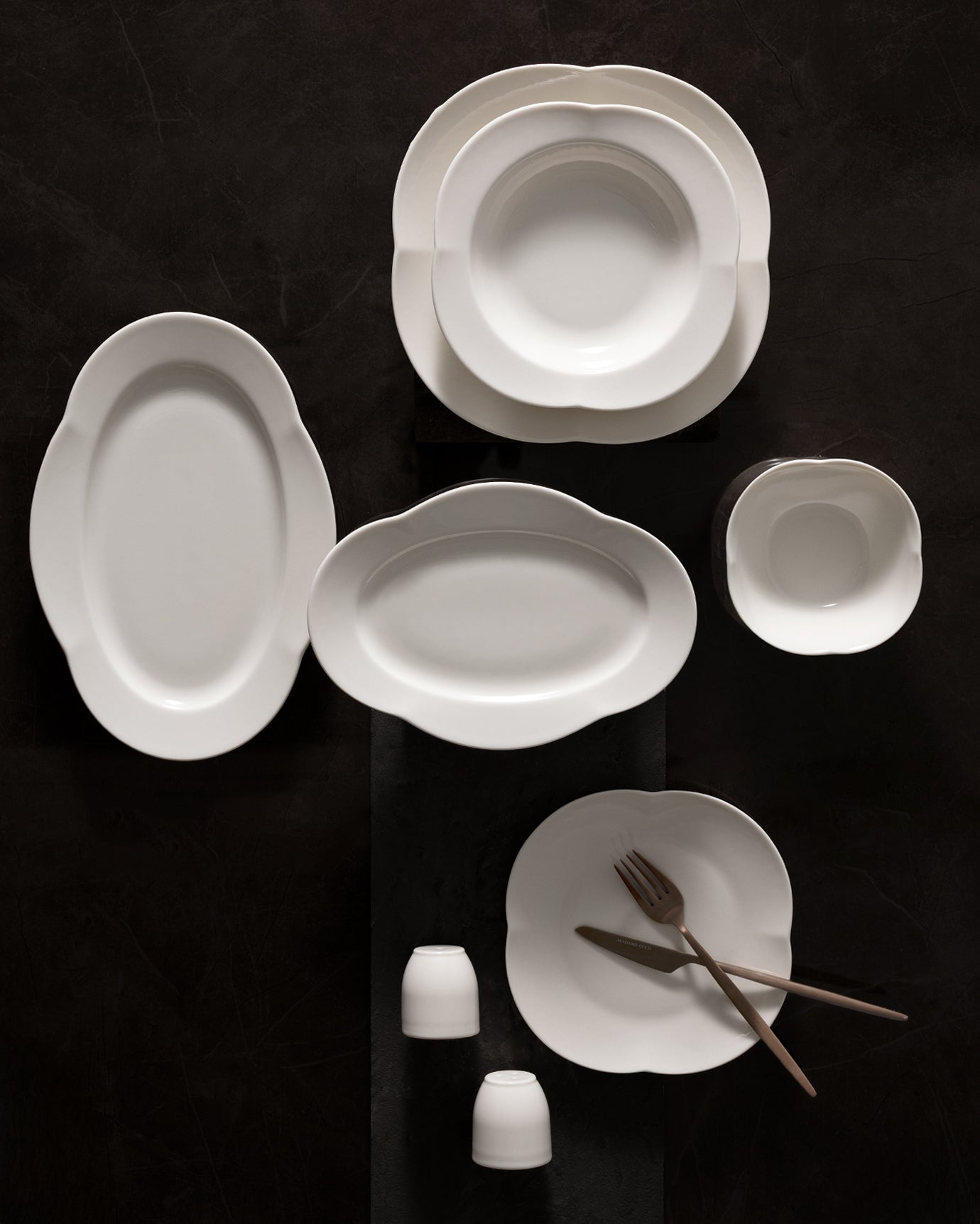 Perle 28 Piece Dinner Set - Madame Coco JO
