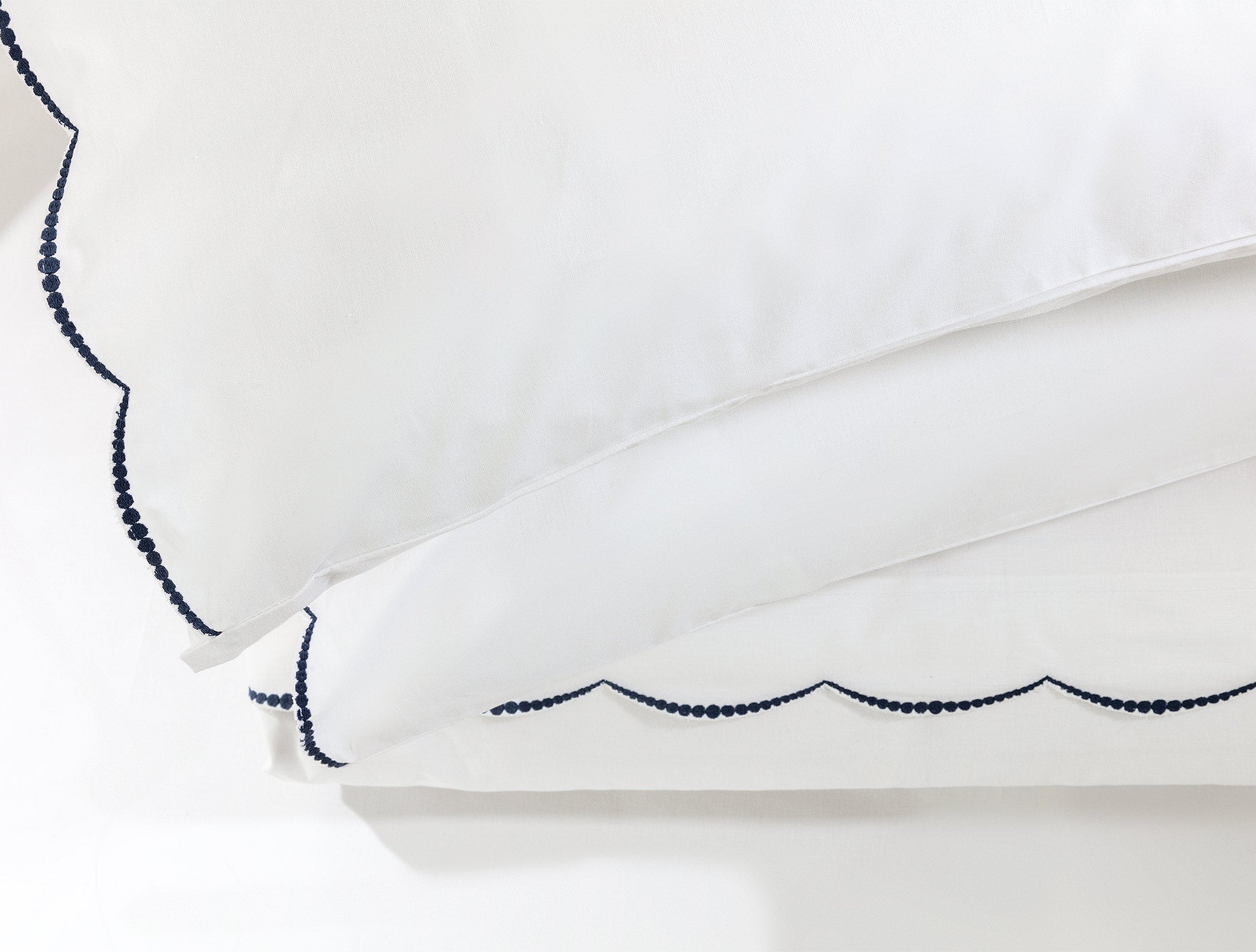 Felicia King Size Duvet Cover Set - Embroidered Percale - Madame Coco JO