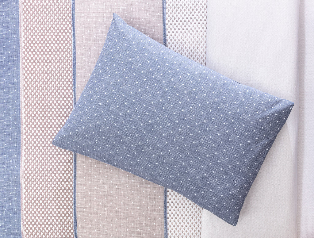 Hugo Single Size Ranforce Duvet Cover Set - Fitted - Madame Coco JO