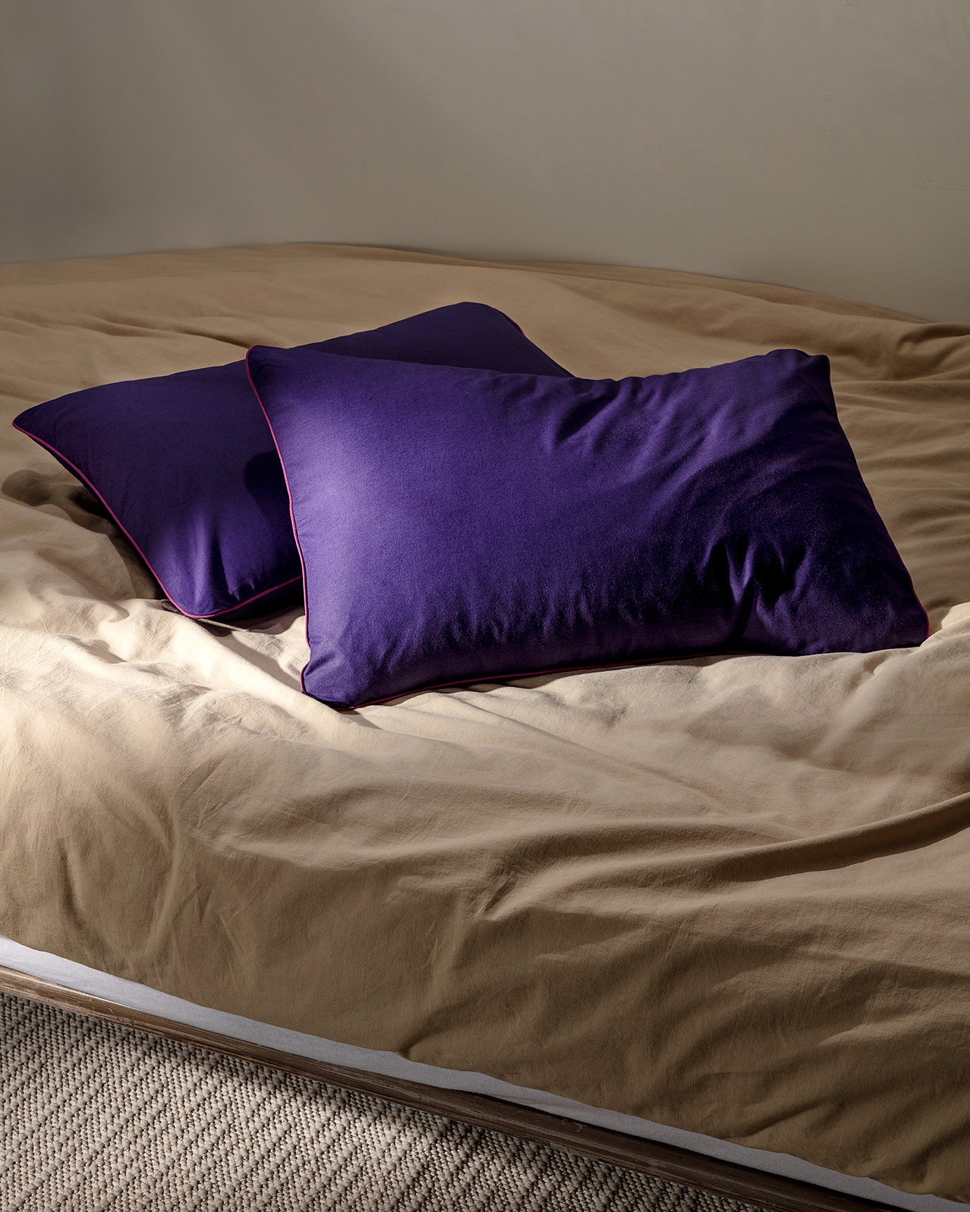 Tilda Pillowcase With Piping 2 Pack - Madame Coco JO