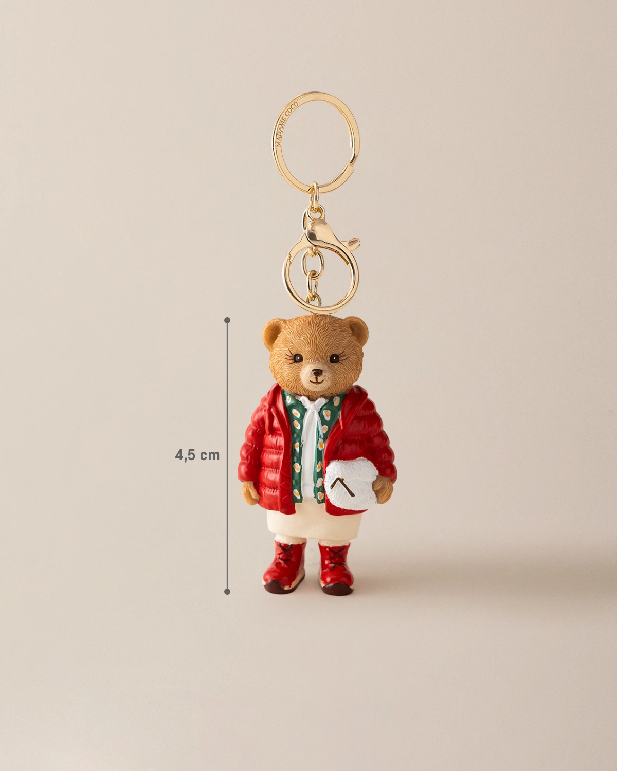Moulin Bear Keyring - Madame Coco JO