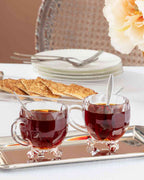 Priour 4 Pcs Tea Cup - Madame Coco JO