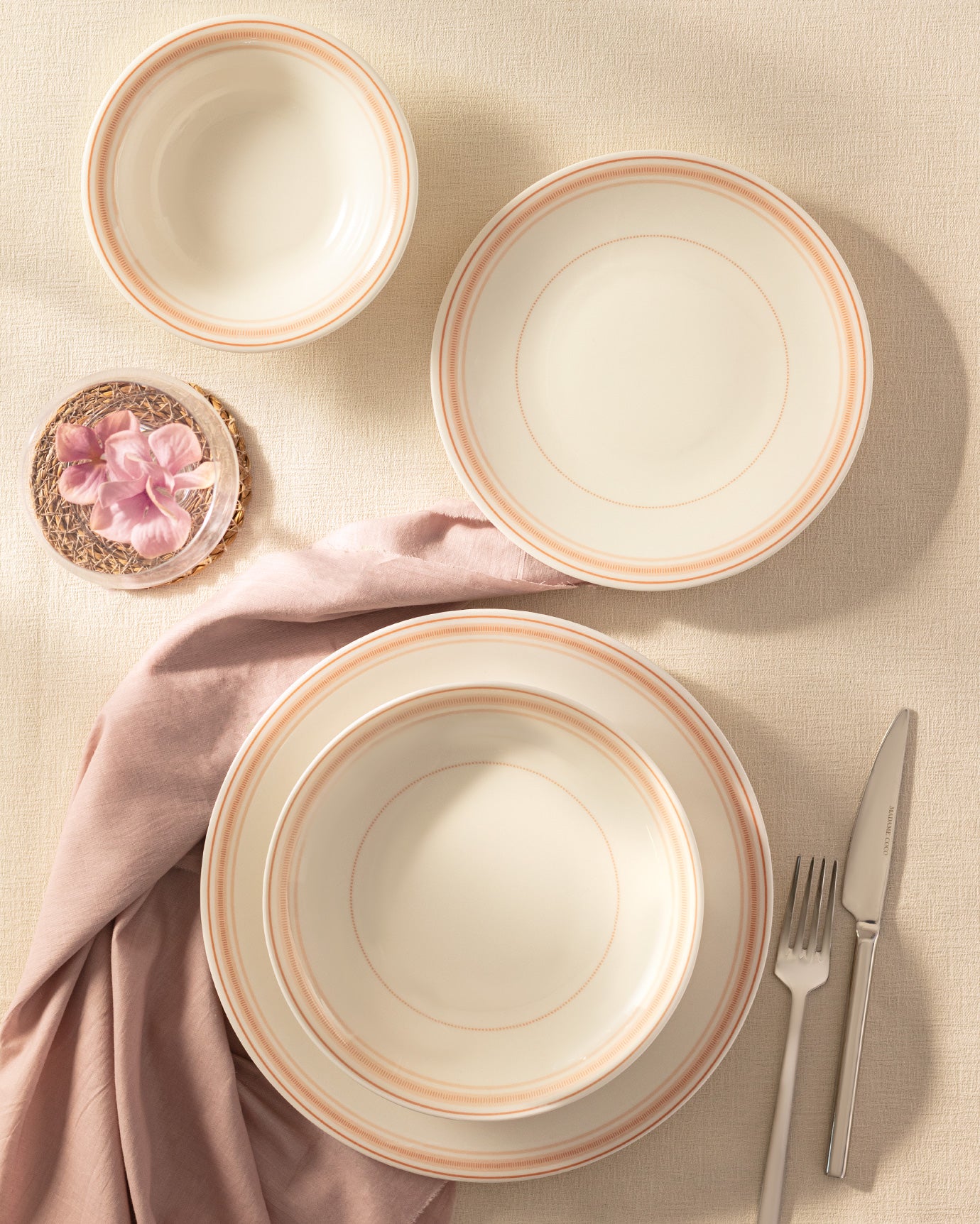 Moulin 24 Piece Dinner Set - Madame Coco JO