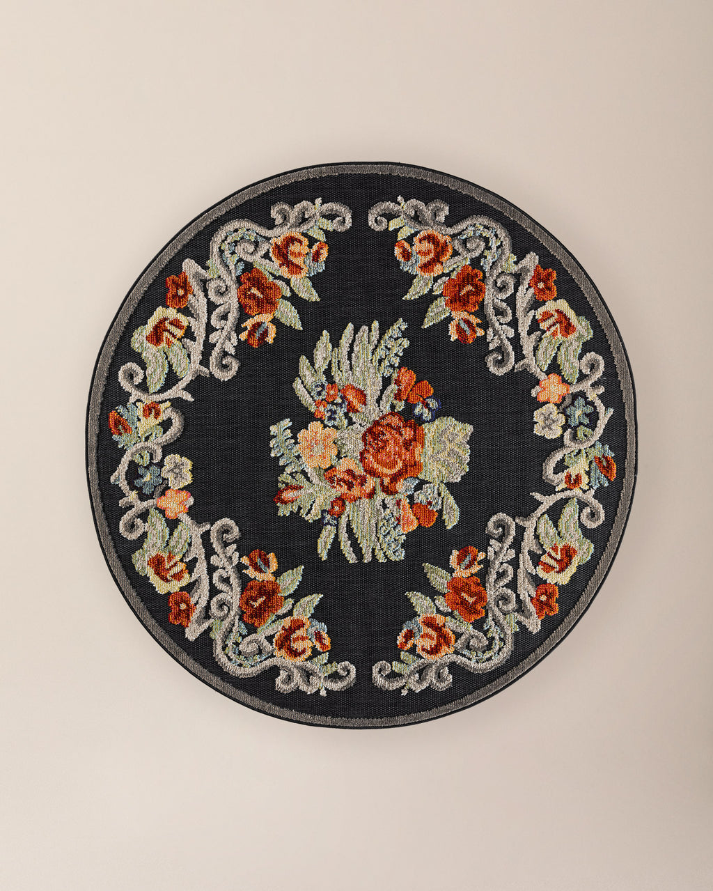 Loubressac Round Carpet - Madame Coco JO