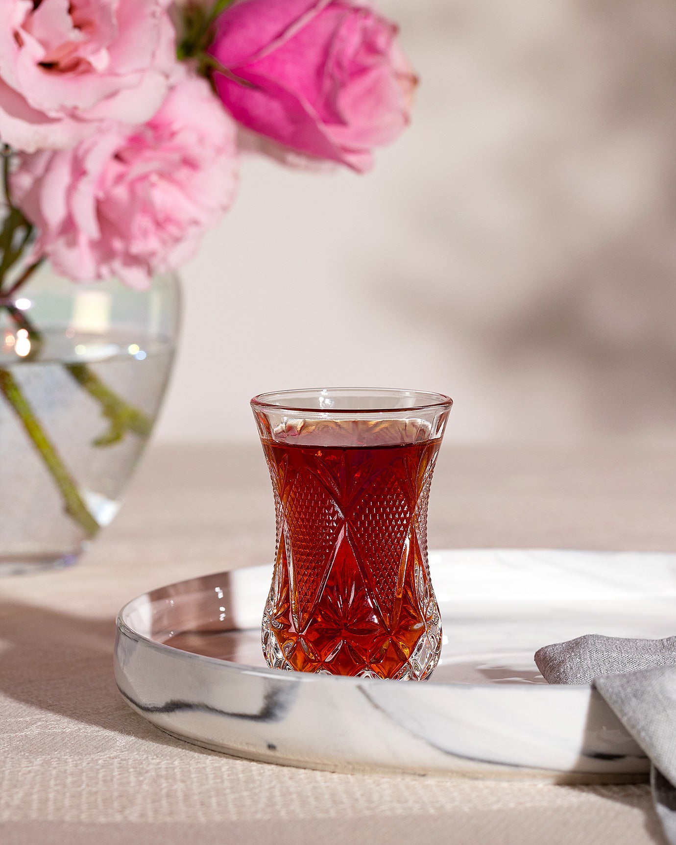 Monde 6-piece Tea Glass Set - 115ml - Madame Coco JO