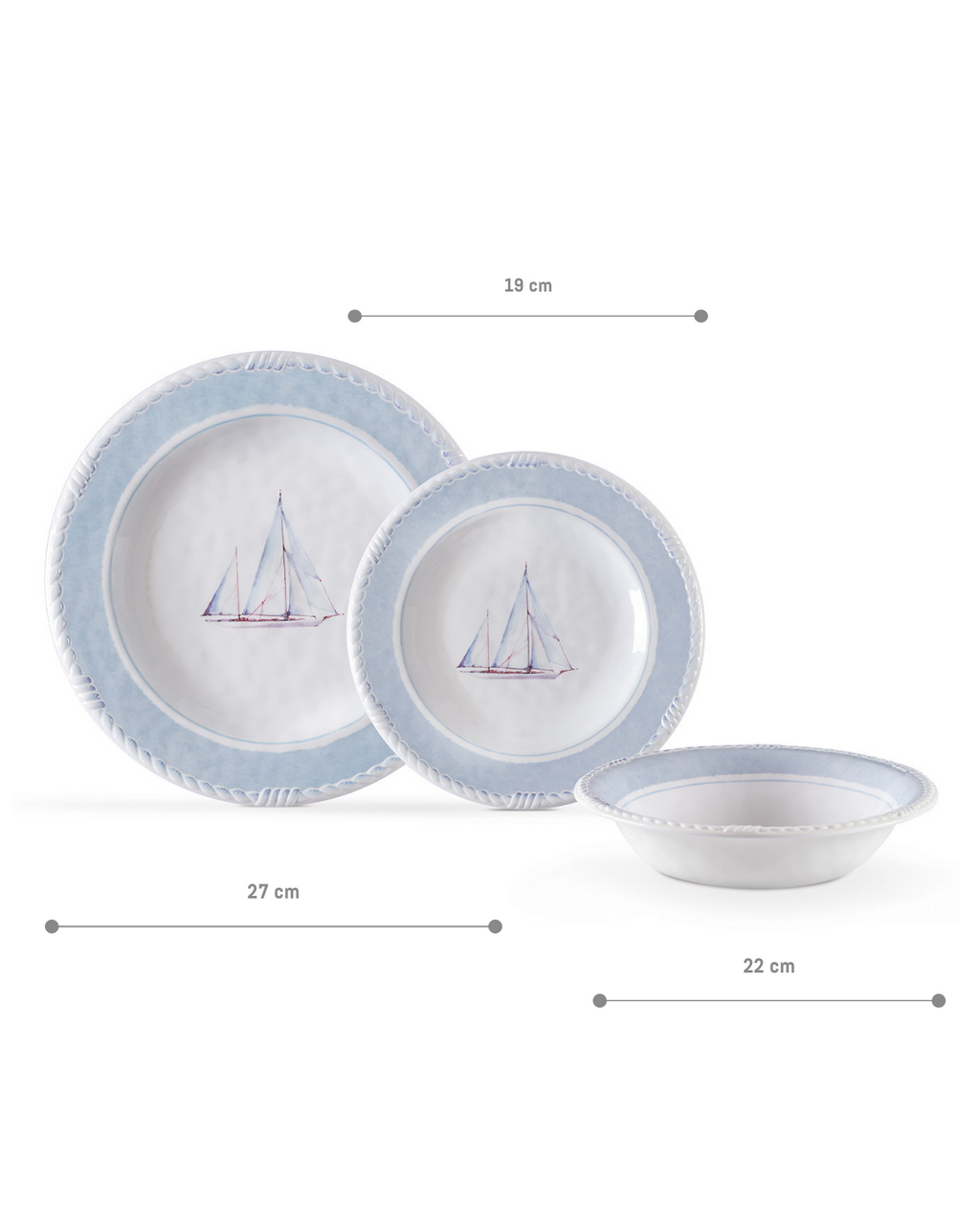 Densy 18 Pcs Dinner Set - Madame Coco JO
