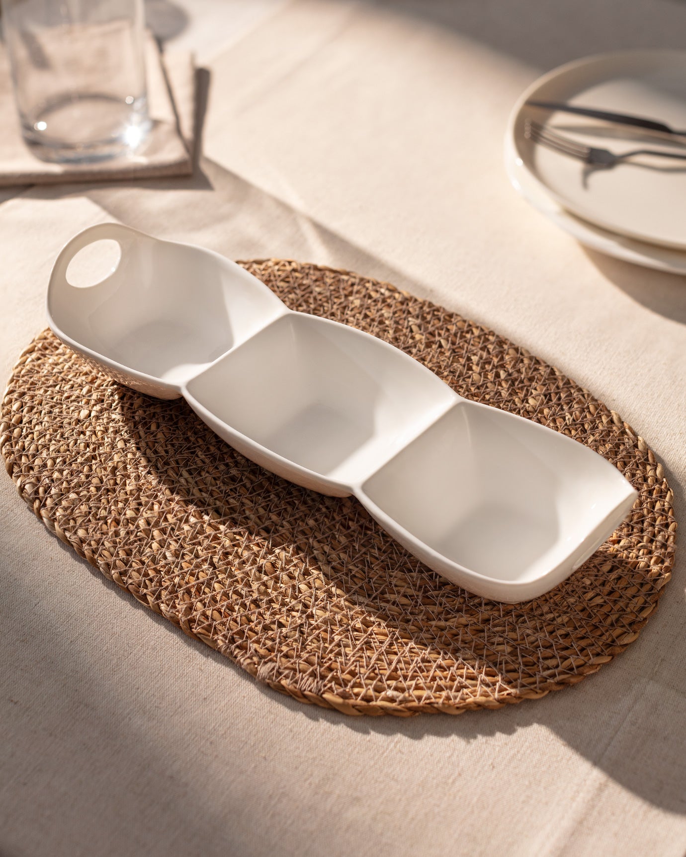 Petit Concept 3 Part Platter - Madame Coco JO
