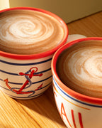 Marine Corde 2 Pcs Mug Set - Madame Coco JO