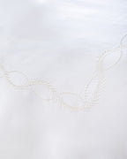 Marguerite King Size Duvet Cover Set - Embroidered - Satin - Madame Coco JO