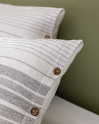 Ranya Double Size Yarn Dyed Duvet Cover Set - Madame Coco JO