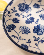 Rêve Bleu Fleur Dessert Plate 19 Cm - Madame Coco JO
