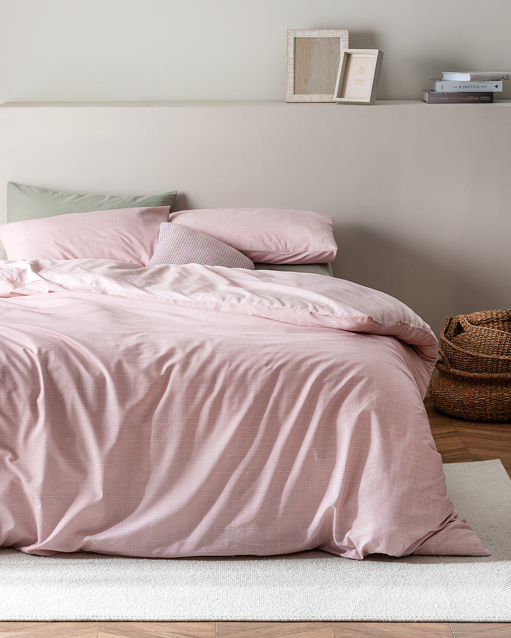 Odette King Size Duvet Cover Set - Ranforce Patterned - Madame Coco JO