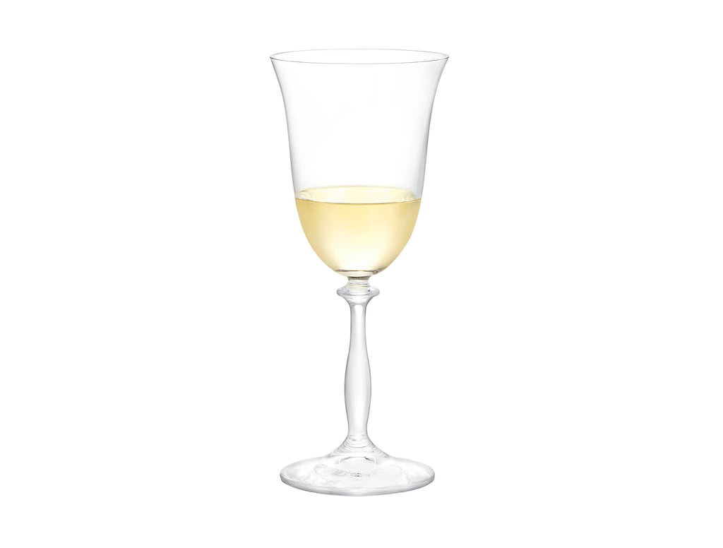 Lucinda 6-piece Crystal Wine Glass Set - 350ml - Madame Coco JO