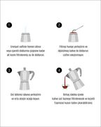 Carla Moka Pot - 450 Ml - Madame Coco JO