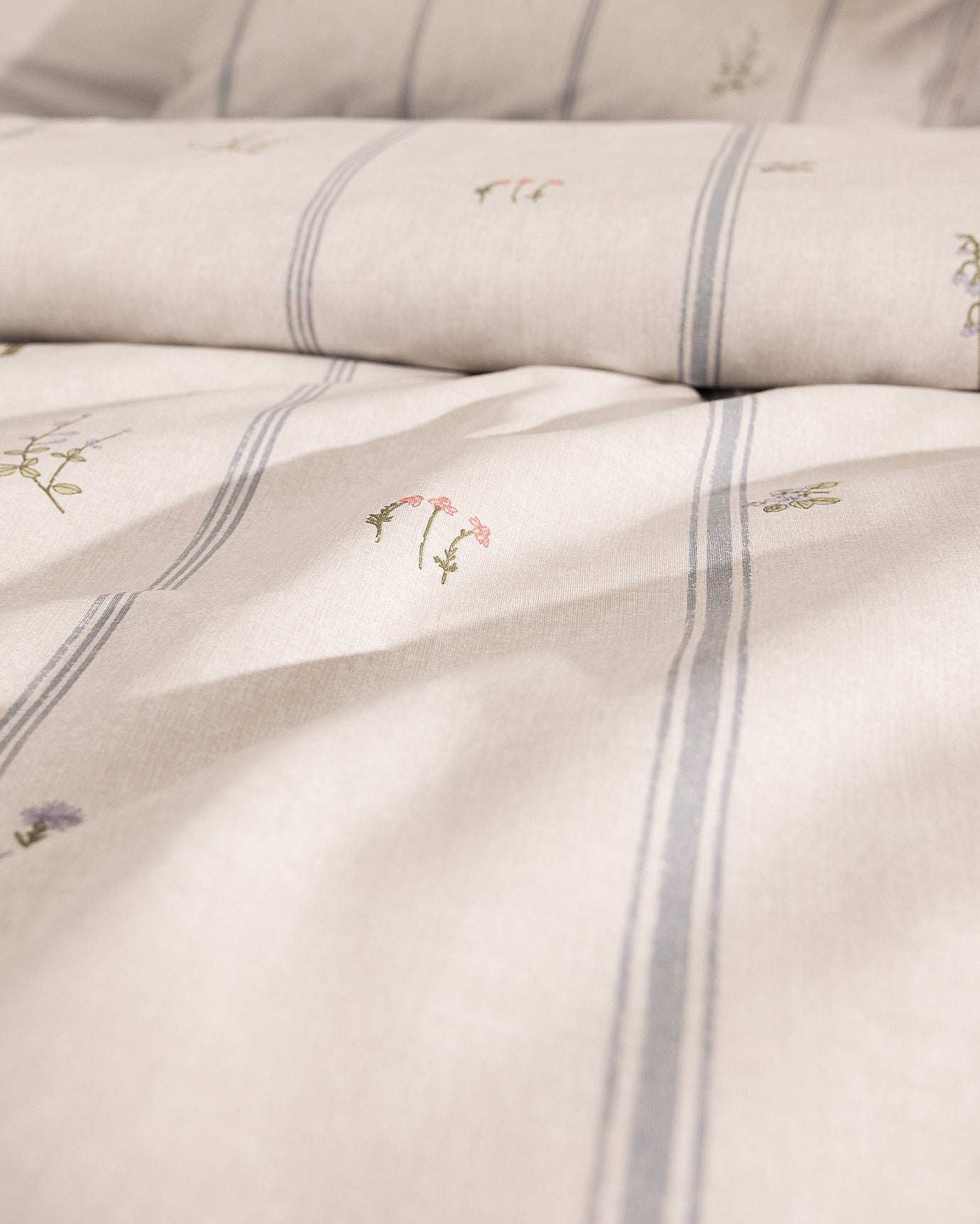 Marcelle King Size Duvet Cover Set - Ranforce Patterned - Madame Coco JO