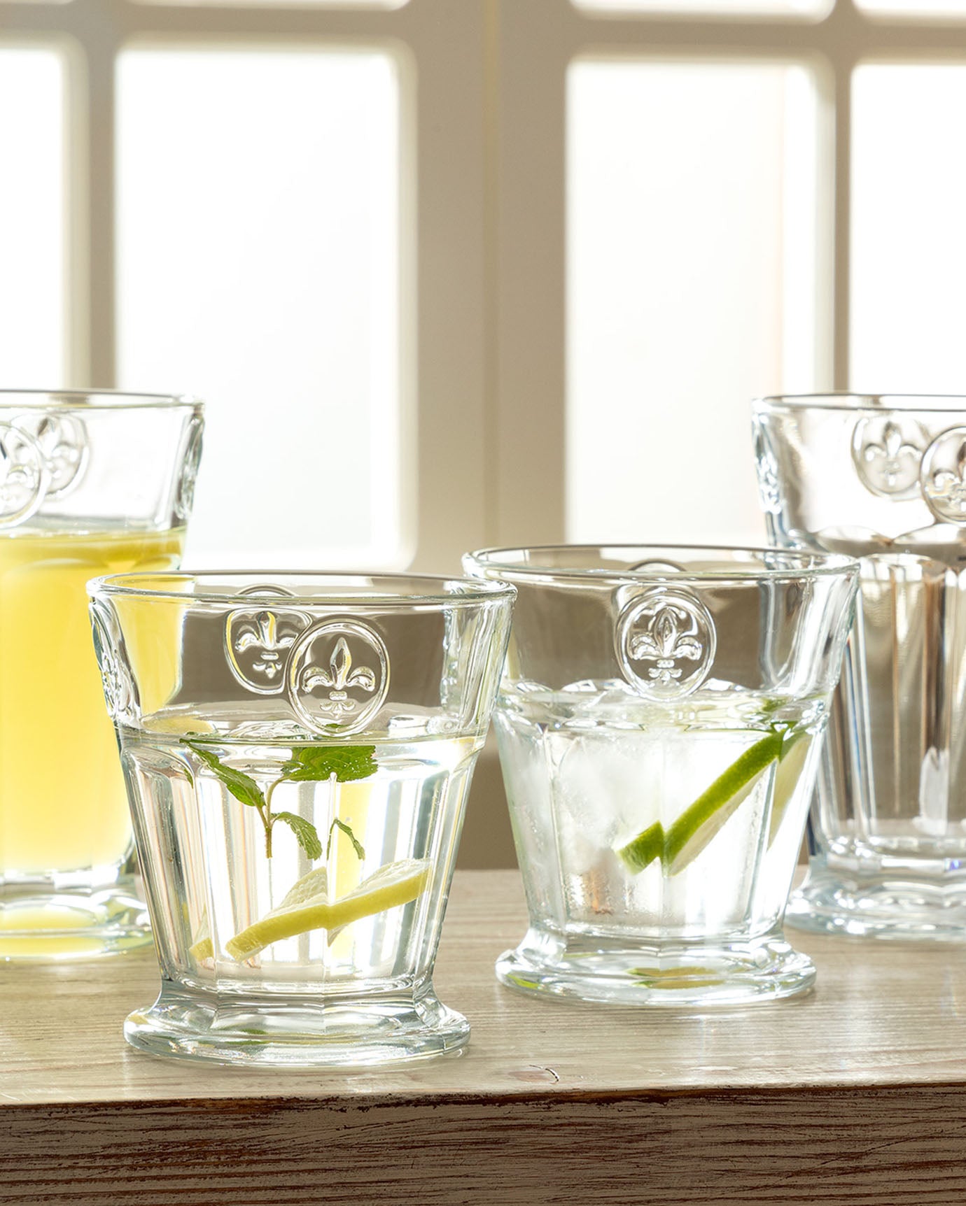 Florentine 4-piece Water Glass Set - Madame Coco JO